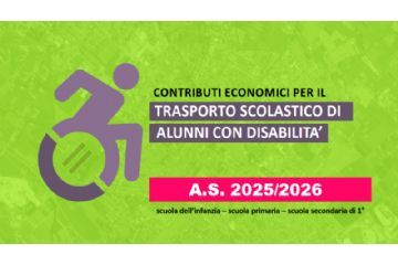 Contributo trasporto scolastico famiglie di studenti con disabilit&#224; anno 2025