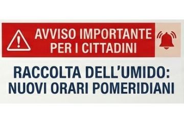 Avviso raccolta Umido