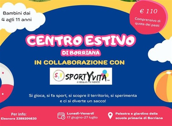 Info centro estivo