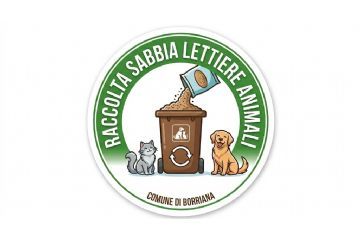 Attivazione servizio raccolta sabbia lettiere per animali