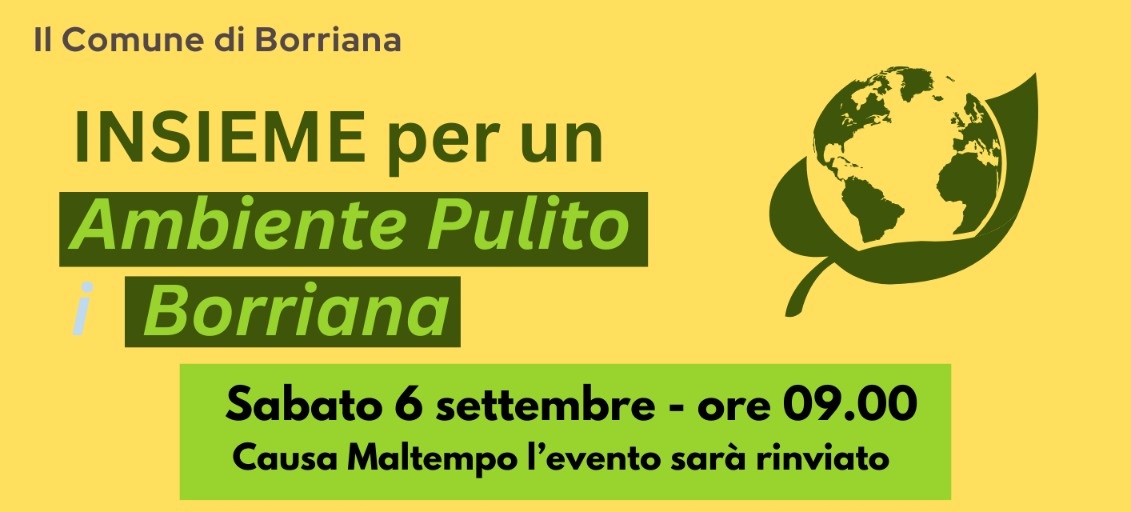 Dati evento del 06/09/2025 luogo orario