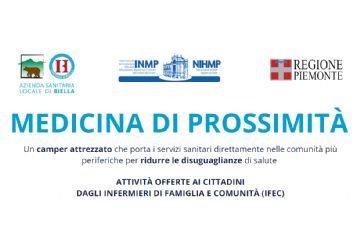 Il camper di ASL Biella arriva nei nostri comuni