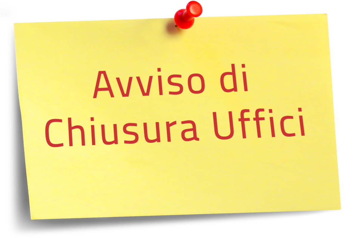 Avviso chiusura uffici 1 giugno