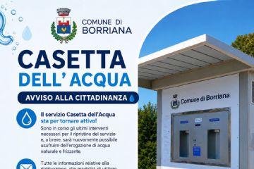 Casetta Acqua Avviso